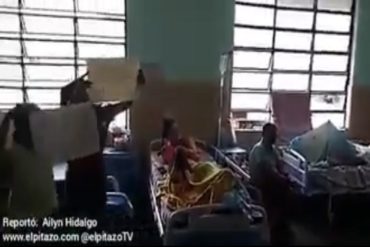 ¡VÉALO! «¡Queremos que nos operen!» gritaban pacientes del Hospital Emilio Carrillo en Valera (+Video)
