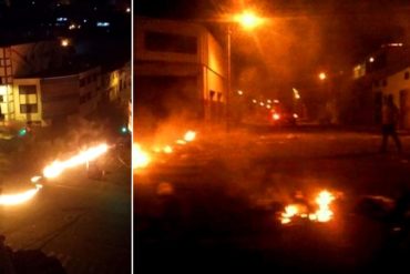 ¡CANDELITA! Reportaron protestas y enfrentamientos en todo el país tras anuncio de reelección de Maduro (+Videos)