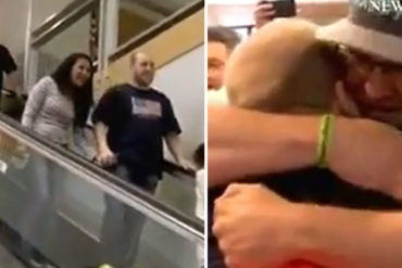 ¡EMOCIONANTE! Así fue el emotivo recibimiento a Joshua Holt y su esposa en Utah (+Video)