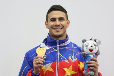 ¡QUÉ ORGULLO! Rubén Limardo ganó medalla de oro en los XI Juegos Suramericanos de Cochabamba (+Video)