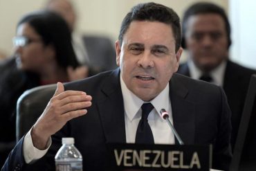 ¡NO LE GUSTÓ! Samuel Moncada le patalea a la OEA por resolución en contra de nuevo mandato de Maduro: Lo que buscan es promover el caos y una intervención