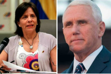 ¡AY, PAPÁ! Sandra Oblitas se picó y esto fue lo que le respondió a Mike Pence por defender a Venezuela