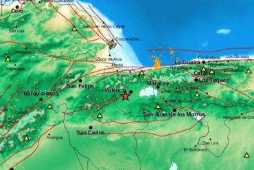 ¡LO ÚLTIMO! Fuerte sismo de 4.2 grados de magnitud sacude a Carabobo este #23May (se sintió en Caracas)