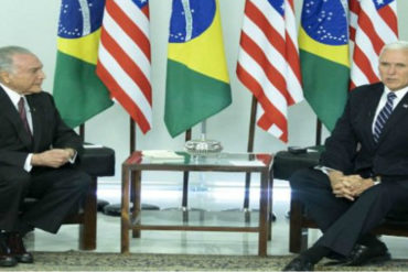 ¡SOLIDARIO! Pence anuncia nuevo donativo de casi 10 millones de dólares para ayudar a los venezolanos que llegan a Brasil