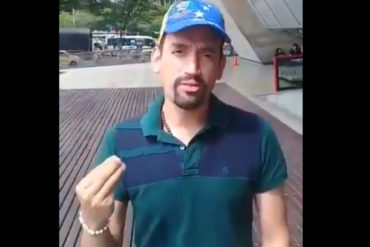 ¡PARA LA REFLEXIÓN! El emigrante venezolano que concientiza a los colombianos sobre la importancia de votar (+Video)