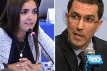 ¡DE FRENTE! Tamara Suju no perdonó a Arreaza: Ya salió el ventrílocuo a negar informe de la ONU