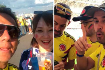 ¡PATÉTICO! El mal comportamiento de fanáticos colombianos en Rusia que escandalizó a las redes (VIDEOS)