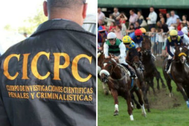 ¡POR TRACALEROS! Detenidas 9 personas por estafa y “arreglo” de carreras de caballos en El Hipódromo (+Detalles)