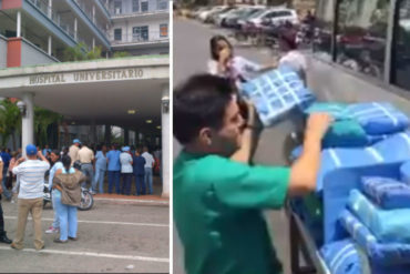 ¡GRAVE! Material quirúrgico del Hospital Clínico Universitario es llevado a otros centros de salud para ser esterilizado (+Video)