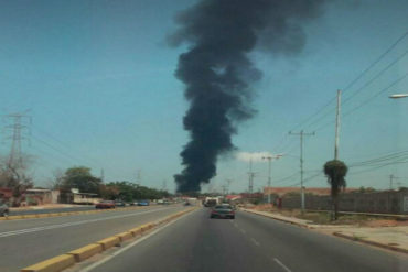 ¡ENTÉRESE! Reportaron explosión e incendio de la subestación Caujarito de Corpoelec en Maracaibo