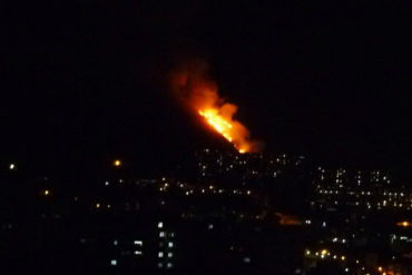 ¡LO ÚLTIMO! Reportaron fuerte incendio en El Ávila, cerca del teleférico (Foto + Video)