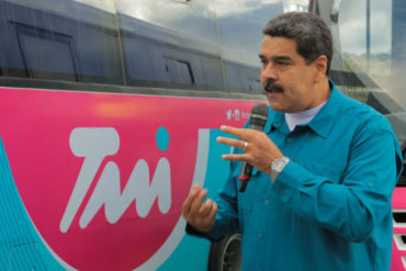 ¡AH, OK! Maduro recomienda “preservar” el transporte con “buenos mecánicos”: Te lo digo yo que soy autobusero (+Video)