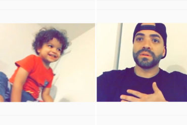¡QUÉ CUCHI! Nacho quedó “ponchado” cuando su hijo menor le confesó quién es su cantante favorito (+Video)