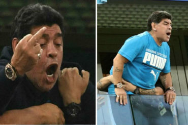 ¡PARA UN LIBRO! 11 escándalos que ha protagonizado Maradona hasta perder beneficios de la FIFA (no aprende) (+Video)