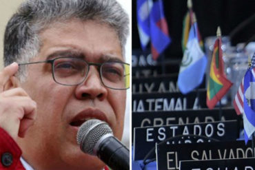 ¡CÍNICO! Elías Jaua: En la OEA se demostró que en el mundo hay dignidad y coraje ante el injerencismo