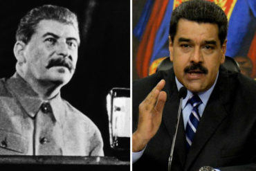 ¡DOLIDO! Maduro se ofendió por ser comparado con Lósif Stalin: «El pueblo no se calaría un dictador»