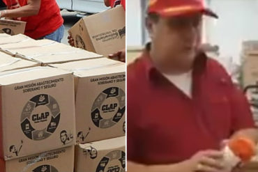 ¡ABSURDO! El nada riguroso “control de calidad” del gobierno al armar las cajas CLAP (+Video)