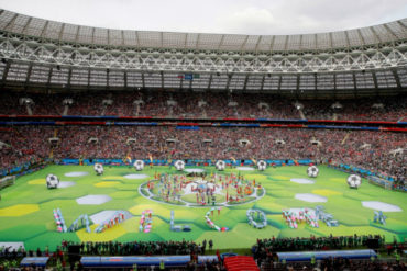 ¡DE ENSUEÑO! Vea el ambiente de fiesta que se vivió en Rusia durante la inauguración del Mundial de Fútbol (Fotos + Videos)