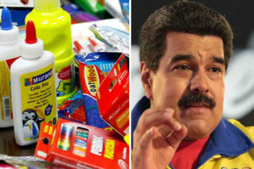 ¿Y QUIÉN ES EL CULPABLE? Maduro: ¿Quién co.. paga una lista escolar en 100 millones de bolívares? (+Video)