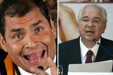 ¡AY, POR FAVOR! El jaleti tuit de Rafael Ramírez a Rafael Correa tras escándalo de secuestro