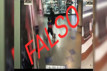 ¡ATENTOS! Es falso el video de supuesto secuestro de un niño en centro comercial de Valera