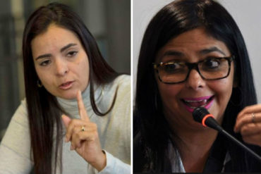 ¡DE FRENTE! Tamara Suju descargó a Delcy por su amenaza de demandar a Almagro ante la ONU