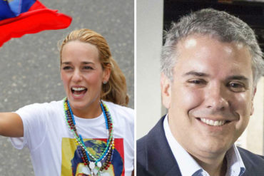 ¡SE LO DECIMOS! El mensaje que Lilian Tintori le envió a Iván Duque para apoyar su candidatura en Colombia (+Video)