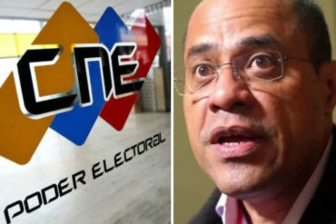 ¡PENDIENTES! Vladimir Villegas: CNE convocará elecciones de concejales para primeras semanas de diciembre