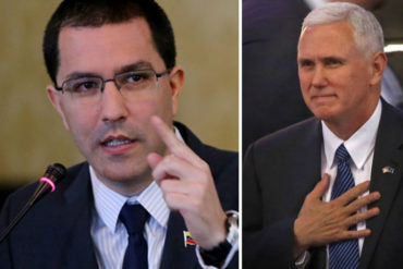 ¿ESTARÁ PICADO? El ridículo mensaje de celebración de Arreaza por supuesta “derrota” de la “Resolución Pence”