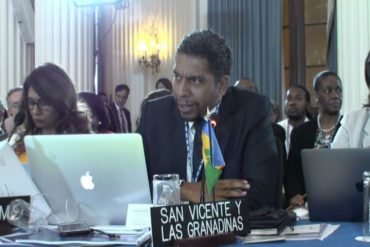 ¡SE LO CONTAMOS! Así defendió el canciller de San Vicente y Las Granadinas al régimen de Maduro en la OEA