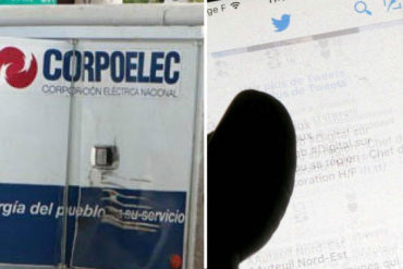 ¡SE LES CHISPOTEÓ! Los reportes que habría hecho Corpoelec sobre averías en el sistema y que habría borrado tras el apagón