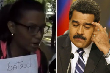 ¡DIGNIDAD! Enfermera del Universitario de Caracas a Maduro: “No nos vamos a vender por una simple caja CLAP” (Video + Toma, Nico)