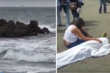 ¡MUY MAL! Encontraron el cuerpo sin vida de un venezolano en una playa de Cartagena, Colombia (+Video)