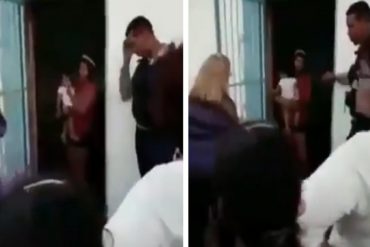 ¡MIREN! Así intentaron sacar a una mujer que “invadió” una vivienda amparada en plan “ubica tu casa” (+Video)