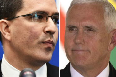 ¡CINISMO NIVEL CHAVISTA! El descarado mensaje de Arreaza a Pence: Los oprimidos de EE.UU. merecen prosperar en un país libre