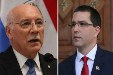 ¡TOMA LO TUYO! El momento en que el canciller de Paraguay manda a callar a Jorge Arreaza (+Video +Otra rabieta)