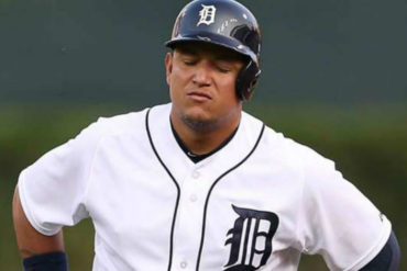 ¡QUÉ MAL! Miguel Cabrera se perderá el resto de la temporada por una ruptura de tendón