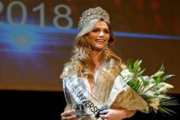 ¡CONÓZCALA! Transexual se corona Miss España 2018 y concursará en Miss Universo (+Video)