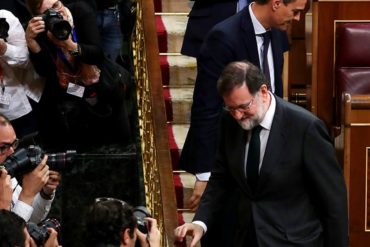 ¡ASÍ SE DESPIDE! Mariano Rajoy: «Ha sido un honor dejar una España mejor de la que encontré» (fue destituido)