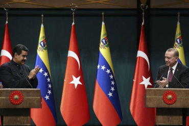 ¡ENTÉRESE! La razón por la cual se han estrechado los vínculos entre Turquía y el gobierno de Maduro