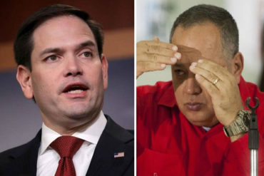 ¡FRONTAL! Marco Rubio se refirió a controversia sobre Diosdado Cabello: “Ha sido impactado por las sanciones” (+Video)