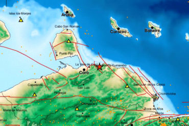 ¡ATENTOS! Funvisis registró un fuerte sismo de 3,5 grados de magnitud en Puerto Cumarebo