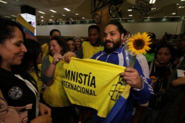 ¡VEAN! Lo que dijo el dirigente Villca Fernández a su llegada a Perú: «Fuerza, mucha esperanza» (+Video)