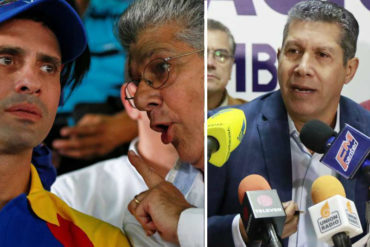 ¡AH, OK! Falcón revela que ha contactado a Ramos Allup, Capriles y Bertucci para “recomponer la unidad” (+discurso chimbo)