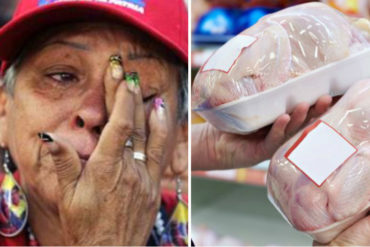 ¡POR LAS NUBES! El escandaloso precio de un pollo en San Félix tras el paquetazo rojito anunciado por Maduro (Foto + Llorarás)