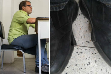 ¡QUÉ EJEMPLO! Los zapatos rotos de un profesor venezolano que marcaron un antes y un después: abrieron paso a la solidaridad