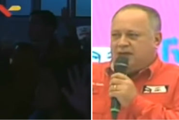 ¡KARMA! Se fue la luz en pleno Congreso del Psuv (Diosdado ratificaba a Maduro como presidente del partido) (+Video)