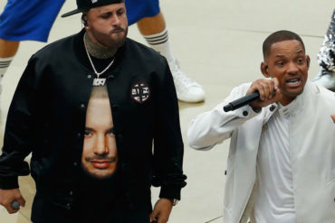 ¡VEA! La peculiar camisa de Nicky Jam en el acto de clausura de Rusia 2018 (calentó las redes) (+Fotos)