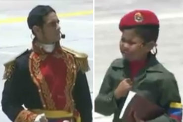 ¡SE PASARON! El polémico discurso que usó el gobierno en acto de Los Próceres donde Bolívar le echa flores a Chávez (+Video)