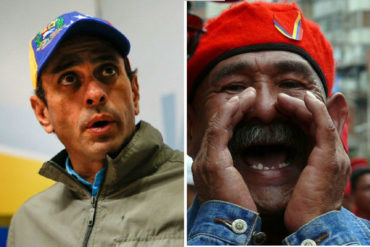 ¡DE FRENTE! La sentada que Capriles le dio a un chavista en plena transmisión: Yo imagino que con un salario mínimo vive bien (+auch)
